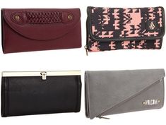 Wallets for Women | Volcom-Wallets-for-Women_19 Steam Hair, Steam Hair Straightener, Hair Straightening Brush, Wallets Women, Wallet Design, Hair Removal Device, Hair Straightening, Canvas Wallet