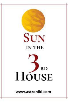 the sun in the 3rd house logo