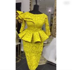 Lace Skirt And Blouse, Women Lace Dress, Lace Dress Styles, Lace Gown Styles, African Fashion Skirts, Short African Dresses