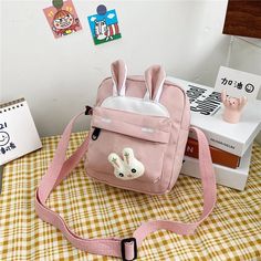 Shipping: Worldwide Express Shipping AvailableDelivery time: 7-15Days Fast ShippingReturns: Fast refund, 100% Money Back Guarantee. Small Bunny, Fluffy Bunny, Side Bag, Cheap Bags, Japanese Cartoon, Quality Handbags, Daily Necessities, Side Bags, Bunny Ears