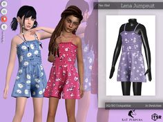 The Sims Resource - Lena Jumpsuit Cc The Sims 4 Kids Clothes Girl, Kids Outfits Sims 4 Cc, Sims 4 Cc Toddler Clothes Girl, Sims Kids Cc Clothes, Sims Cc Clothes Kids, Sims 4 Cc Children Clothes, Sims Cc Kids Clothes, Sims 4 Cc Child Clothes Girl, The Sims 4 Cc Children Clothing