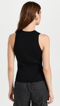 Vince Clothing, High Neck Tank, Medical Problems, China Fashion, Healthcare Professionals, Ribbed Knit, Fabric Weights, High Neck, New Arrivals