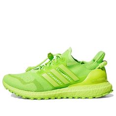 Green Running Shoes With Reflective Details For Sports, Dynamic Green Sneakers For Training, Dynamic Green Training Sneakers, Sporty Green Sneakers For Training, Green Training Sneakers With Air Cushioning, Green Running Shoes For Sports, Green Training Sneakers With Laces, Green Running Shoes With Laces For Sports, Adidas Green Sneakers For Sports