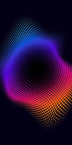 an abstract colorful background with halftone dots