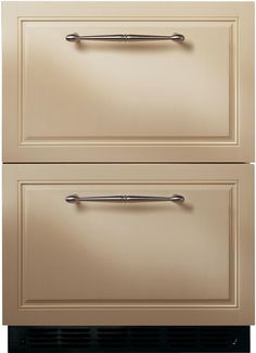 an image of two drawers with handles on them