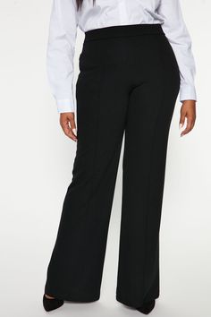 Available In Black. Tall: 36" Inseam High Rise Pintuck Front Hidden Back Zipper Stretch 95% Polyester 5% Spandex Imported | Tall Victoria High Waisted Dress Pants in Black size Large by Fashion Nova High Waisted Dress, High Waisted Dress Pants, Pin Tucks, Dress Pants, Black Pants, Black Fashion, Fashion Nova, High Rise, High Waisted