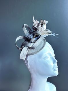 Embellished with delicate winter foliage, pine cones, and hints of frost, this headpiece transports you to a serene winter forest setting. Enjoy the festivities without compromising comfort – our fascinator is designed to be effortlessly worn throughout the season's celebrations.


Age Group/Gender - Adult/Women

Size/Type - One size fits all adults

Color - Silver Elegant Winter Adjustable Fascinator, Elegant Winter Brimmed Fascinator, Spring Silver Adjustable Fascinator, Luxury Elegant Silver Fascinator, Adjustable Silver Headband Fascinator, Christmas Fascinator, Silver Fascinator, Frosty Forest, Forest Setting