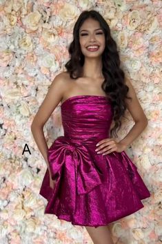 Strapless Bowknot Short Prom Dresses, A-Line Mini Homecoming Dress UQH – Uniquedresss Mini Graduation Dress, Modest Homecoming Dresses, Strapless Homecoming Dresses, Homecoming Dress Short, Mini Prom Dresses, Mini Homecoming Dresses, Short Party Dress, Short Prom Dress, Short Cocktail Dress