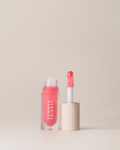 Dream Lip Oil Pink Cloud Summer Fridays Lip Oil Pink Cloud, Haus Labs Lip Oil, Popular Lip Products, Pink Lip Gloss For Dark Skin, Best Lippies, Pink Must Haves, Byoma Lip Oils, Bsf Bday Gifts, Summer Fridays Lip Oil