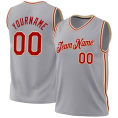 Represent your distinct look with this custom basketball jersey from our web. It boasts stitched tackle twill name & number and classic trims along with moisture-wicking technology for added comfort. Features: 1. Material: 100% Recycled Polyester 2. Stitched team or player name and numbers 3. Fit: Jerseys have an athletic cut. For a looser fit, we recommend ordering one size larger than you normally wear 4. Moisture-wicking fabric has spongy handle, good draping property and elasticity as well a Custom Basketball Jersey, Blue Football, Custom Basketball, Baseball Shirts, Basketball Jersey, Moisture Wicking Fabric, Orange Black, Blue Brown, Pink And Orange