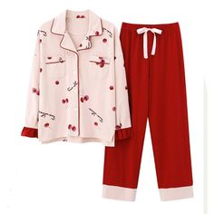 The Vivid Cotton Casual Sleepwear 2 Piece Pajamas Set for women is made of cotton and polyester which is a soft and comfortable material. The long-sleeved pajamas come in a variety of colors and patterns. They are designed to be loose-fitting, with a comfortable elastic waistband. The shirt has an envelope-style neckline and is Soft and comfy. This loungewear available at Pretty Little Deal Store is all you need to relax at home. They are soft and easy to touch which projects versatility and eff Pink Cotton Sleepwear For Fall, Spring Long Sleeve Sleepwear For Pajama Party, Spring Long Sleeve Loungewear Sleepwear, Long Sleeve Spring Loungewear Sleepwear, Spring Long Sleeve Sleepwear For Loungewear, Spring Long Sleeve Pajama Party Sleepwear, Casual Long Sleeve Sleepwear For Sleepover, Cotton Sleepwear For Sleepover In Fall, White Long Sleeve Sleepwear For Fall