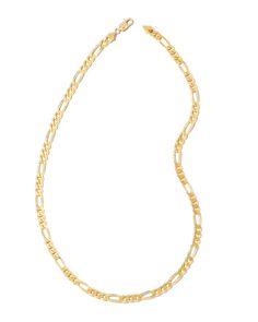 The Figaro Chain Necklace is a classic choice for everyday wear. Crafted with a durable 18k Gold Vermeil metal and traditional flat links, this long-lasting chain is simple yet strong and a piece you can easily throw on before heading out the door. Plating Techniques, Figaro Chain Necklace, Figaro Chains, Demi Fine Jewelry, Metal Necklaces, Shop Earrings, Gold Vermeil, Chains Necklace, Metallic Silver