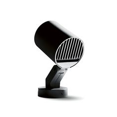 a close up of a microphone on a white background