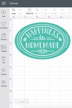 the logo for happiness is homemade on an appliance that shows how to use it