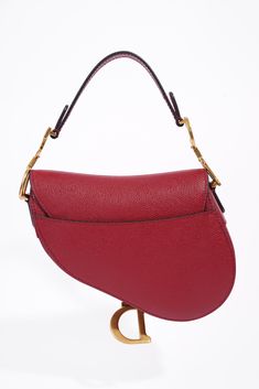 Brand: Christian Dior Style: Saddle Bag Size: Mini?ÿ Width: 19cm?ÿ Height: 16cm?ÿ Depth: 5cm?ÿ Handle Drop: 12cm?ÿ Exterior Condition: Unused?ÿ Interior Condition: ‹¯¨Unused?ÿ Exterior Colour: Red?ÿ Interior Colour: Beige?ÿ Hardware Colour: Gold?ÿ Material: Leather?ÿ Serial Code: 05.RU.0199?ÿ Manufactured In:?ÿItaly?ÿ Comes With:?ÿation Card, Original Tags, Original Dustbag & Luxe Collective Dustbag?ÿDelivery 5-8 or 10-15 working days Please note that during high season and Sale period, delivery Dior Style, Interior Colour, Red Interior, Red Interiors, Colour Beige, Saddle Bag, Colour Red, Casual Backpack, Leather Mini