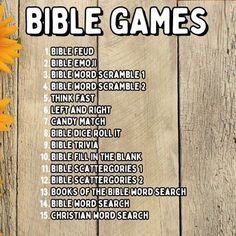 🌟 15 Fun and Engaging Bible Games for Adults and Youth Groups! 🌟 Dive into a world of fun and fellowship with our exclusive Bible Games Bundle! Perfect for church groups, Bible studies, or family gatherings, this bundle includes 15 unique games designed to make learning the Bible engaging and entertaining. ✨ What’s Included: Bible Left and Right: A fun group activity that tests your knowledge and coordination. Bible Emoji: Decode Bible stories and verses using emojis! Books of the Bible Word Search: A classic word search with a biblical twist. Bible Think Fast: A fast-paced game to see how quickly you can recall biblical facts. Bible Word Scramble: Unscramble words related to Bible stories and characters. Bible Scattergories: Put your creativity to the test with this biblical twist on th Bible Group Activities, Bible Word Scramble, Bible Jeopardy, Bible Games For Adults, Roadtrip Games, Bible Emoji, Bible Games For Youth, Learning The Bible, Biblical Facts