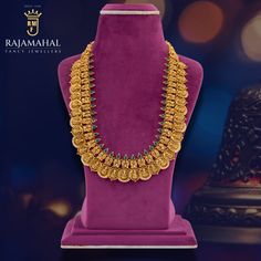 Unveil timeless elegance with our exquisite Gold Antique Kasulaperu from Rajamahal Fancy Jewellers. This masterpiece blends tradition with luxury, making it the perfect adornment for your special occasions. Step into a world of grandeur and grace with every intricate detail.   Available at Rajamahal Fancy Jewellers  #Kasulaperu #GoldJewellery #AntiqueNecklace #TraditionalJewellery #RajamahalFancyJewellers #TimelessElegance #LuxuryJewels #JewelleryLovers #BridalJewellery Antique Necklace, Royal Jewelry, Your Special, A World, Antique Jewelry, Bridal Jewelry, Timeless Elegance