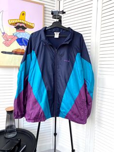 FOLLOW MY SHOP TO CHECK DAILY UPDATES & PRICE DROPS Follow us on Instagram @beton_vintage 10% off when you buy 2 items 15% off when you buy 3 items 20% off when you buy 4 items Vintage Adidas Track Retro Jacket Nylon 90s  Size : M - L ( Oversized fitted ) ❗️All our items are measured in a horizontal position and the dimensions are shown in the 3 photo Material : Nylon Condition : 9/10 Jacket is in very good pre-owned condition, the cuffs are weakened from old age Please, check photo carefully! Please ask any necessary questions before making a purchase. Shipping Information: Processing Time: We ship items within 2-5 business days after receiving payment. Shipping Method: Standard International Shipping is used for all orders. A tracking number will be provided once your item is shipped. Es Vintage Blue Adidas Jacket, Adidas 90s Coat, Vintage Street Style, Adidas Vintage, Retro Jacket, Nike Windbreaker, Adidas Track, Old Age, Vintage Adidas