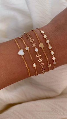 Commemorate the moments that mean the most with a piece that will last a lifetime. Design yours today at Kelly Bello Design. Mom Daughter Gifts, Diy Bracelet Designs, Letter Bracelet, Beads Bracelet Design, Dope Jewelry, Mini Mini, Wire Work Jewelry, Quartz Jewelry, Work Jewelry