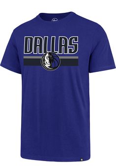 Show off your team pride in this Dallas Mavericks Blue Show Up Super Rival Short Sleeve T Shirt! This Dallas Short Sleeve Tee features a screen print team graphic on center chest. Make sure everyone knows you root for the Mavericks with this Blue Dallas T Shirt. Win Mavericks!! Crew neck, Comfortable cotton fabric, Tagless, Machine washable, Tumble dry on low heat, Unisex, Fit: True to Size, 100% Cotton Jersey, Machine Washable, 4 Dallas Mavericks Aesthetic, Maverick City Music Merch, Dallas Mavericks Jersey, Dallas Cowboys Tee Shirt, Show Up, Shirt Design Inspiration, Dallas Mavericks, Dallas, Short Sleeve Tee