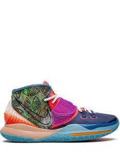 Kyrie 6, Kyrie 4 Shoes, Kyries Shoes Basketball, Multicolor High-top Breathable Basketball Shoes, Kyries Shoes Red, Kyrie Shoes 8 In, Kyrie Irving Shoes, Orange Heels, Nike T