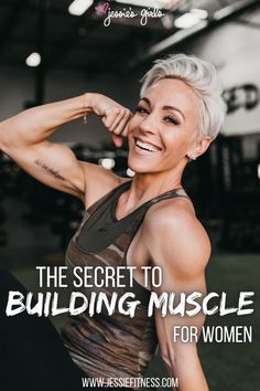 the secret to building muscle for women