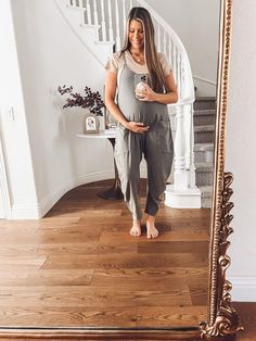 SECRET Free People Movement Sale up to 55% OFF! - Mint Arrow #mintarrow #freepeople #sale Pregnant Romper Outfit, Pregnant Jumpsuit Outfit, Maternity Jumpsuit Outfit, How To Style A Romper, Cute Oversized Sweaters, Maternity Romper, Mint Arrow, Ribbed Turtleneck Top, Baby Bump Style