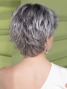 Short Grey Hair Over 60 Bob Hairstyles, Modern Shag, Short Shag, Wavy Style, Hair Haircuts, Short Wavy, Penteado Cabelo Curto, Short Hair Haircuts, Bob Haircut