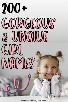 It's 2020 friends!! Lets find a beautiful and unqiue name for your baby girl! 200 Unique & Rare, and cute baby girl names for 2020 Rare Baby Girl Names, Baby Essential Checklist, Rare Names, Pregnancy Hacks, Newborn Tips, Names For Girls