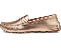 Women's Spring Step Audette | Zappos.com Classic Gold Leather Loafers, Classic Gold Loafers For Formal Occasions, Classic Gold Loafers For Work, Classic Gold Slip-on Loafers, Gold Slip-on Loafers With Rubber Sole, Classic Gold Leather Shoes With Leather Sole, Classic Gold Loafers With Round Toe, Classic Gold Almond Toe Loafers, Classic Gold Almond-toe Loafers