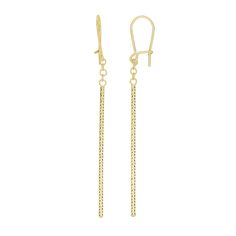 Hey, wanna frame your face with style? Explore the Drop Earrings collection, meticulously crafted with solid 14K gold for durability and a lustrous finish. Whether you prefer subtle elegance or bold statements, our Drop Earrings collection is designed to dazzle. Find your perfect pair and let your ears steal the spotlight! Plus, enjoy free shipping on orders over $75, making it easier than ever to invest in quality jewelry. Bar Fancy, Royal Chain, Long Drop Earrings, Bar Earrings, Gold Earrings Dangle, Diamond Cut, Designer Earrings, Gold Material, Jewelry Stores