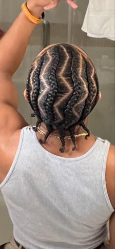 Cornrows For Men Design, Male Canerow Hairstyles, Corn Row Braids Styles Men, Cornrow Hairstyles For Men Full Head, Black Male Cornrows, Alan Iverson Braids, Braided Hairstyles For Guys, Canerows Hairstyles Men, Men Conrow Ideas