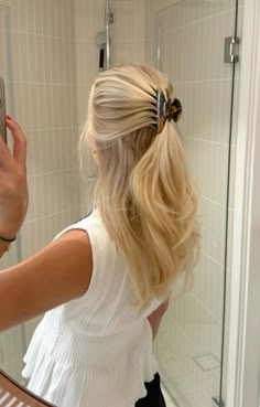 Perfect Blonde Hair, Fairy Hair, Work Hairstyles, Long Hairstyles, Looks Style, Hair Day