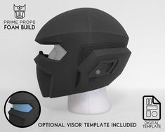 "This is a digital template for you to print out on paper, cut out and use to assemble your own helmet using EVA foam sheets. These are not 3D files, they are PDF templates already converted for you to use with foam, no need to unfold 3d models! The patterns are scaled to comfortably fit up to a 23\" head circumference at the default size, but can be easily scaled and resized to fit any other head sizes. The patterns come in both A4 and letter formats. The patterns come with an ebook tutorial th Space Pilot, Pilot Helmet, Boho Mirror, 3d Files, Eye Decor, Instant Lifts