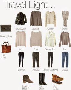 Travel Capsule Wardrobe, Travel Capsule, Travel Wear, Travel Clothes, Dress Sweater, Mode Casual, Packing Lists, Minimalist Wardrobe, Travel Outfits