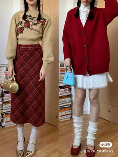 Punk Street Style, High Fashion Trends, Ski Fashion, Light Academia, Fairy Grunge, Red Outfit, Glam Rock, Red Fabric, Lookbook Outfits