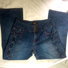 Never Worn Originals Red Stitch Von Dutch Jeans, Von Dutch, Capri, Women Jeans, Cute Outfits, Outfit Inspo, The Originals, Red, Women Shopping