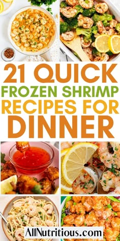 21 quick frozen shrimp recipes for dinner