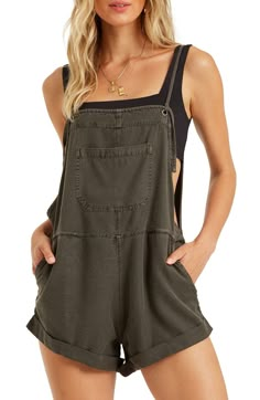 Billabong Wild Pursuit Overalls | Nordstrom Summer Cotton Shortalls With Relaxed Fit, Spring Cotton Shortalls With Relaxed Fit, Summer Cotton Shortalls Overall, Summer Style Relaxed Fit Shortalls With Pockets, Relaxed Fit Summer Shortalls With Pockets, Summer Relaxed Fit Shortalls With Pockets, Summer Shortalls With Pockets In Relaxed Fit, Summer Shortalls With Adjustable Straps, Summer Overalls With Adjustable Straps And Relaxed Fit