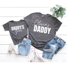 Father And Daughter Daddy's Girl Matching T-shirt Mommy And Me Tshirts Daughters, Mom And Teen Daughter Matching Shirts, Matching Mom And Daughter Shirts Svg, Mother Daughter Matching Shirts, Mom And Me Shirts, Crafting Corner, Sassy Shirts, Mommy And Son, Mommy And Me Shirt