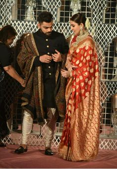 Outfit Couple, Virat Kohli And Anushka, Wedding Reception Outfit, Plan Wedding