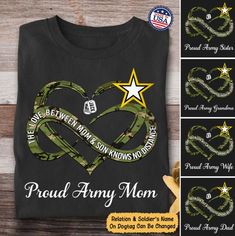 Personalized Tshirt, Mom And Son, Military Branches, Veteran T Shirts