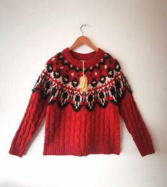 Great Shopping Fat Face WOOL Rust Red Madison Fair Isle Knitted Jumper size 14 Christmas Winter, Clothing Collared Shirts, Smart Trousers, Fair Isle Knitting, Winter Clothing, Fat Face, Christmas Winter, Knitted Jumper, Fair Isle, Top Rated