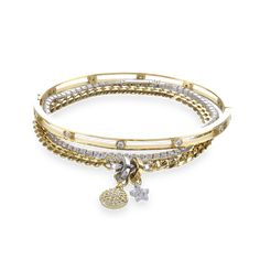 Golden Bracelet Stack, Where To Get Cute Jewelry, Gold And Silver Jewelry Together Mixed Metals, Every Jewels, Mixed Metals Jewelry, Bracelet Stack Gold, Silver And Gold Bracelet, Gold Bracelet Stack, The Bling Ring