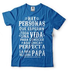 "Papa T-Shirt Funny Spanish Papa Cool Gift For Father Birthday Present Graphic Tee Shirt This ULTRA COTTON UNISEX T-shirt is made of Pre-shrunk 100% cotton, 6.1-ounce. * Seamless double-needle 7/8\" collar, Double-needle sleeves and hem, Taped neck and shoulders Our T Shirts and Hoodies are Printed by advanced technology Digital Printer on 100% Ultra Cotton tees and hoodies . We use waterbased textile ink, Safest ink type for everyone. Each T shirt is Made individually and double checked for qua Gift For Father Birthday, Funny Spanish, Cool Tee Shirts, Father Birthday, Husband Humor, Gift For Father, Spanish Humor, Digital Printer, Graphic Tee Shirt