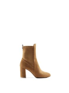 The Heeled Belgravia Ankle - Tan Suede Carmel Light Brown, Gold Shield, Fairfax And Favor, Elevated Style, Block Heel Ankle Boots, Chelsea Ankle Boots, Suede Block Heels, Shoes Heels Wedges, Suede Skirt