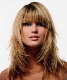 current hairstyles for women in their 40's | hairstyles,short hairstyles,celebrity hairstyles,long hairstyles ... Choppy Layered Hairstyles, Long Shag Haircut, Layered Haircuts With Bangs, Layered Hair With Bangs, Layered Style, Long Layered Haircuts, Long Hair With Bangs, Long Layered Hair, Haircuts For Fine Hair