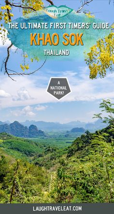 the ultimate first timer's guide to khao sok thailand