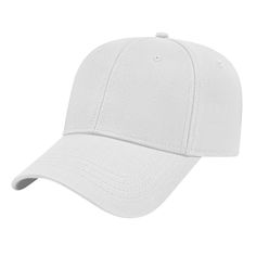 Classic Series, Medium Profile, 6 Panel, Structured, Adjustable Strap, Sewn Eyelet, Golf, Head Cover, Fabric Covered Top Button, Curved Visor | Apparel | Headwear | Adjustable Fit Caps | Custom Chino Twill with Snap Tab Closure Hat in White Fitted Solid Cotton Hats, Fitted Solid Color Cotton Hats, Fitted Cotton Hats In Solid Color, Fitted Cotton Hat In Solid Color, Basic Solid Color Hat With Curved Brim, Basic Solid Hat With Curved Brim, Basic Hat With Curved Brim, Solid Color Snapback Hat For Spring, White Fitted Six-panel Hats