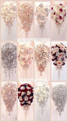 many different types of wedding jewelry